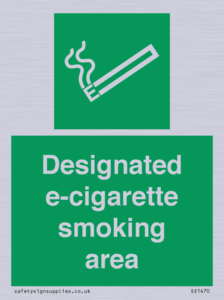 SS1470: Designated e-cigarette area