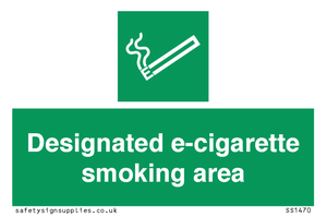 SS1470: Designated e-cigarette area