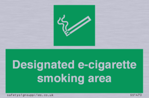 SS1470: Designated e-cigarette area