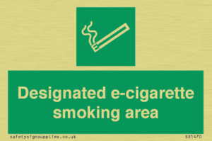 SS1470: Designated e-cigarette area