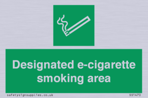 SS1470: Designated e-cigarette area