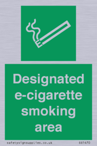 SS1470: Designated e-cigarette area