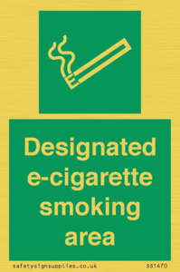 SS1470: Designated e-cigarette area