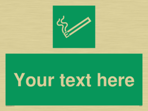 SS5261: Custom E-Cigarettes/Vaping Permited Sign