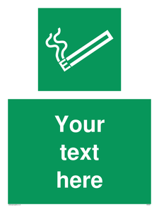 SS5261: Custom E-Cigarettes/Vaping Permited Sign – Viking Signs