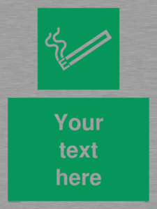 SS5261: Custom E-Cigarettes/Vaping Permited Sign