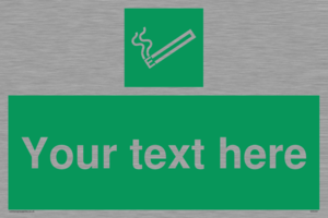 SS5261: Custom E-Cigarettes/Vaping Permited Sign