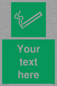 SS5261: Custom E-Cigarettes/Vaping Permited Sign