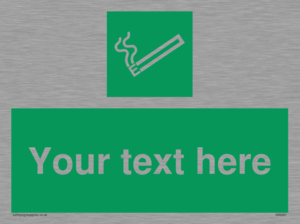 SS5261: Custom E-Cigarettes/Vaping Permited Sign