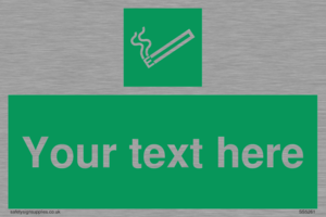 SS5261: Custom E-Cigarettes/Vaping Permited Sign