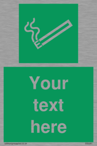 SS5261: Custom E-Cigarettes/Vaping Permited Sign