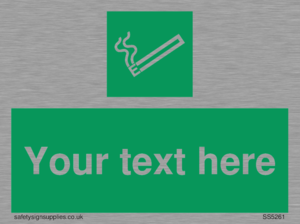 SS5261: Custom E-Cigarettes/Vaping Permited Sign