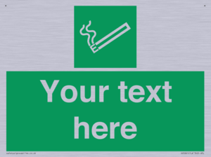 SS5261: Custom E-Cigarettes/Vaping Permited Sign