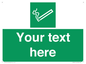 SS5261: Custom E-Cigarettes/Vaping Permited Sign