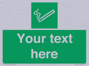 SS5261: Custom E-Cigarettes/Vaping Permited Sign