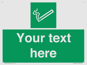 SS5261: Custom E-Cigarettes/Vaping Permited Sign