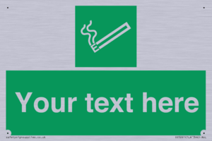 SS5261: Custom E-Cigarettes/Vaping Permited Sign