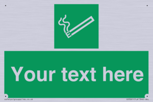 SS5261: Custom E-Cigarettes/Vaping Permited Sign