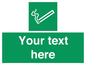 SS5261: Custom E-Cigarettes/Vaping Permited Sign