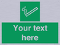 SS5261: Custom E-Cigarettes/Vaping Permited Sign