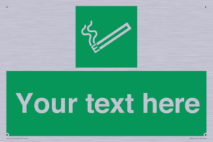 SS5261: Custom E-Cigarettes/Vaping Permited Sign