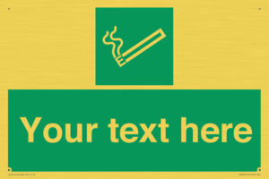 SS5261: Custom E-Cigarettes/Vaping Permited Sign