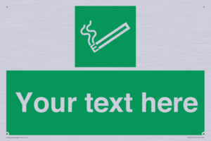 SS5261: Custom E-Cigarettes/Vaping Permited Sign