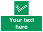 SS5261: Custom E-Cigarettes/Vaping Permited Sign