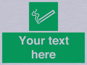 SS5261: Custom E-Cigarettes/Vaping Permited Sign