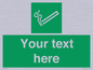 SS5261: Custom E-Cigarettes/Vaping Permited Sign