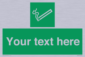 SS5261: Custom E-Cigarettes/Vaping Permited Sign