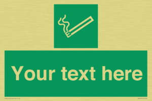 SS5261: Custom E-Cigarettes/Vaping Permited Sign