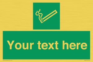 SS5261: Custom E-Cigarettes/Vaping Permited Sign