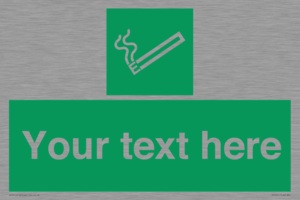 SS5261: Custom E-Cigarettes/Vaping Permited Sign