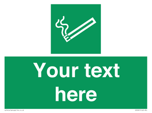 SS5261: Custom E-Cigarettes/Vaping Permited Sign