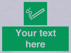 SS5261: Custom E-Cigarettes/Vaping Permited Sign