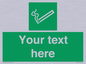 SS5261: Custom E-Cigarettes/Vaping Permited Sign
