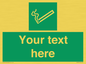 SS5261: Custom E-Cigarettes/Vaping Permited Sign