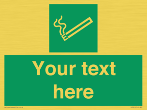 SS5261: Custom E-Cigarettes/Vaping Permited Sign