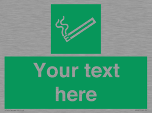 SS5261: Custom E-Cigarettes/Vaping Permited Sign