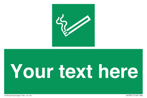 SS5261: Custom E-Cigarettes/Vaping Permited Sign