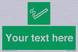 SS5261: Custom E-Cigarettes/Vaping Permited Sign