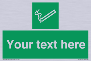 SS5261: Custom E-Cigarettes/Vaping Permited Sign