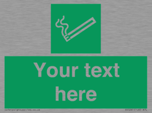 SS5261: Custom E-Cigarettes/Vaping Permited Sign