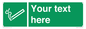 SS5261: Custom E-Cigarettes/Vaping Permited Sign