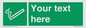 SS5261: Custom E-Cigarettes/Vaping Permited Sign