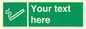 SS5261: Custom E-Cigarettes/Vaping Permited Sign