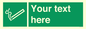 SS5261: Custom E-Cigarettes/Vaping Permited Sign