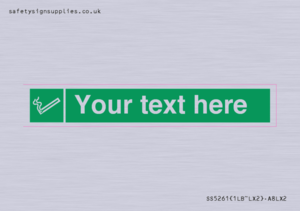 SS5261: Custom E-Cigarettes/Vaping Permited Sign