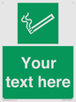SS5261: Custom E-Cigarettes/Vaping Permited Sign